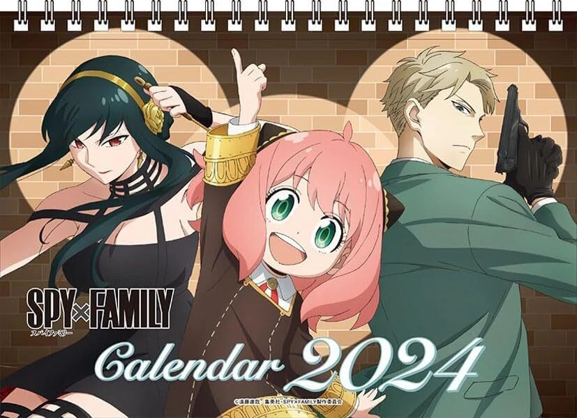 Spy X Family 2024 CALENDAR AND PLANNER Printable Pdf 18 Pages Anime  Calendar, Kawaii Calendar, Anime Planner, Otaku Gift, Anya Design 