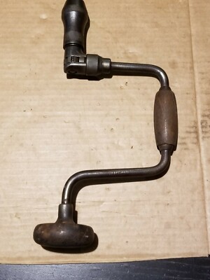 Vintage No. 945 VICTOR 10'' Ratcheting Hand BIT Brace Drill  CARPENTRY