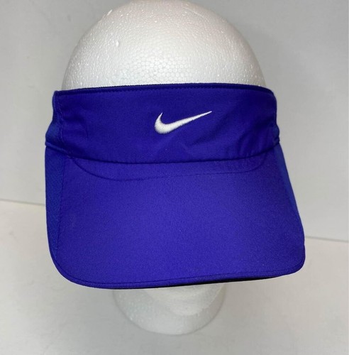 Nike Visor Hat Purple Featherlight Dri 