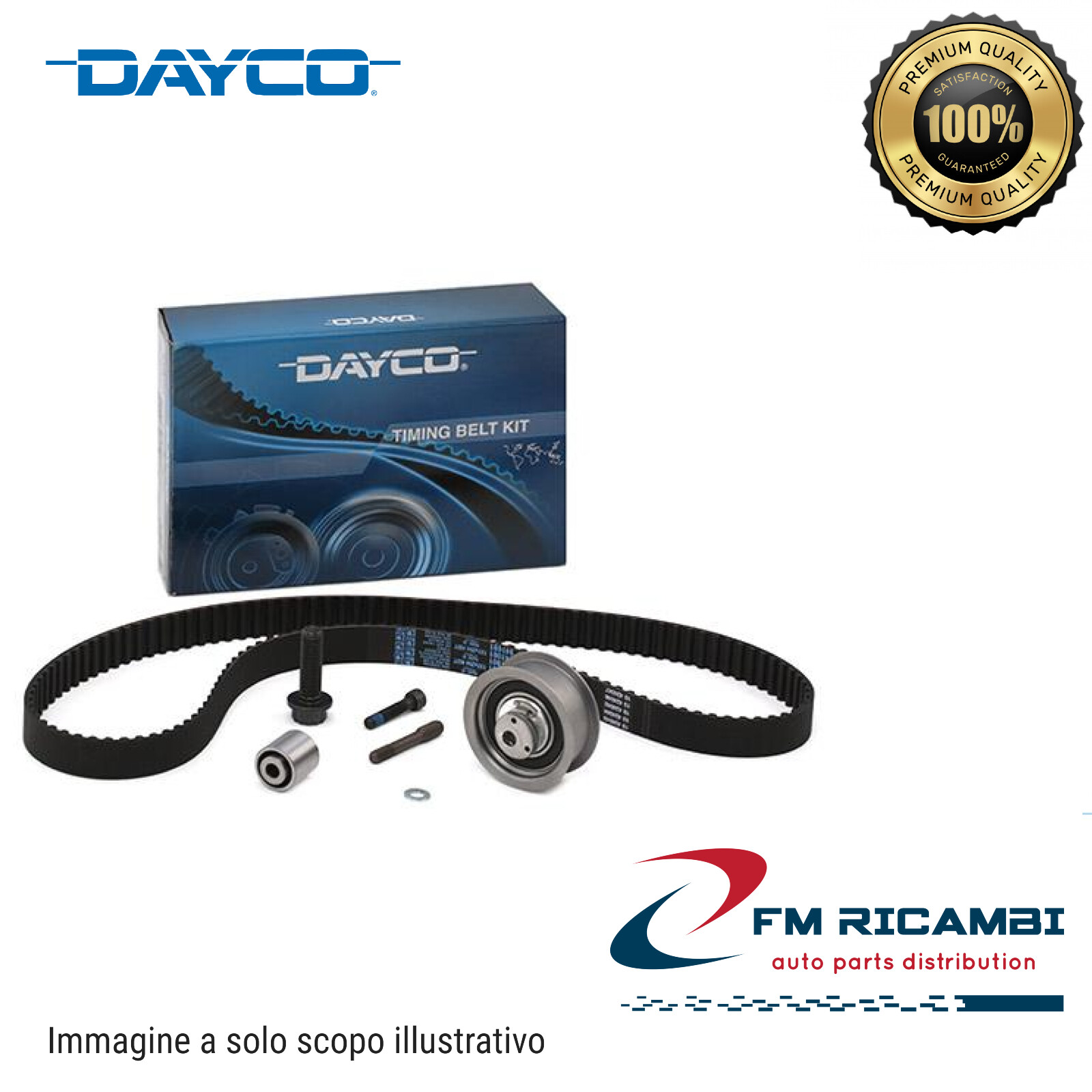 KTB519 DAYCO KIT DISTRIBUZIONE PER RENAULT CLIO 19 DTI-KANGOO 19 DTI-MASTER