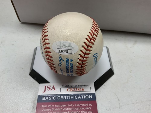 RICKEY HENDERSON Autographed Baseball W/ JSA COA - Clean Auto! - Picture 2 of 2