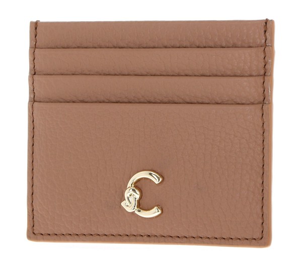 Coccinelle C-Me Credit Card Holder Kartenhalter Skin Hellbraun Neu-image