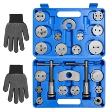 Universal 22 PCS Brake Caliper Piston Disc Wind Back Heavy Duty Caliper Tool Set
