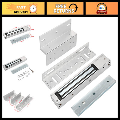 280KG Electric Magnetic Door Lock - 600LBS Holding Force, Fail Safe NC Mode, Acc