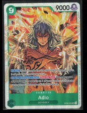 Adio OP09-023 One Piece Emperors in the New World Super Rare Near Mint