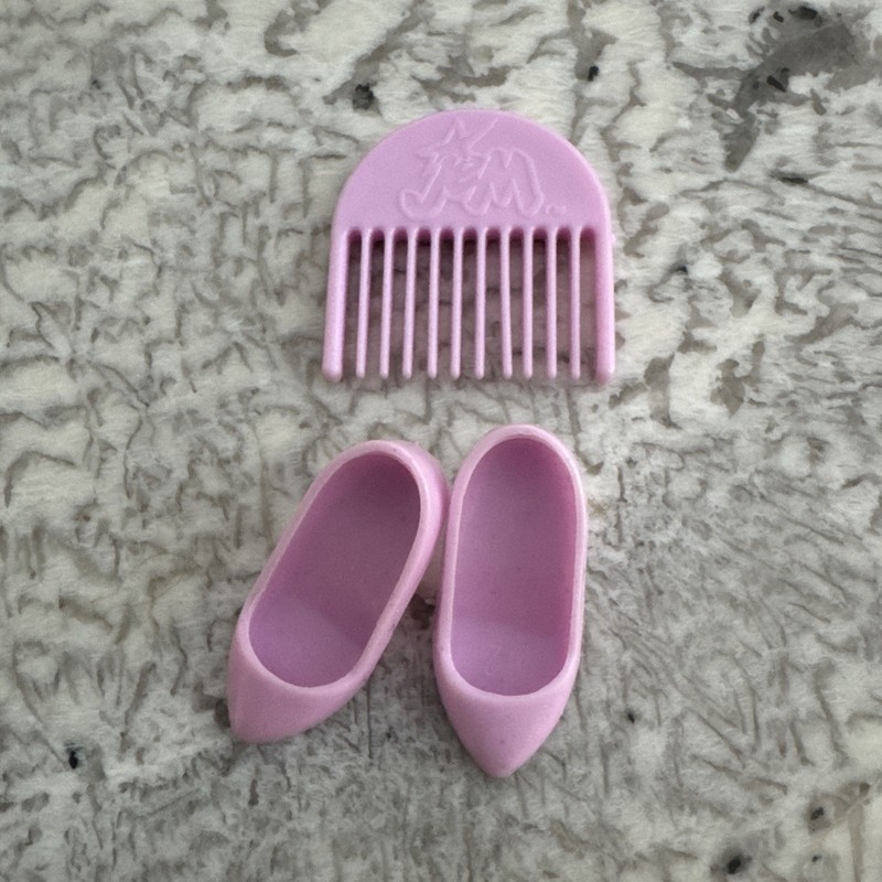 Vintage Jem and the Holograms MATTE PURPLE SHOES- Lot S