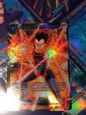 Vegeta the Impregnable Holo Rise of the Unison Warrior 1st Edition Trading Card