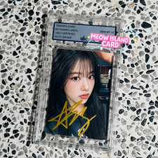 Ahn Yujin Signed 3 Inch Photo IVE Kpop Korean Star Collectible Gift For Fans