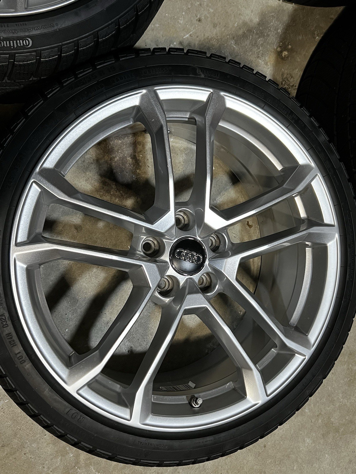 Audi R8 19” Rims Oem 08-up Genuine Factory Wheel SET OF 4 With Winter Tires