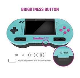 Hyperkin SupaBoy Portable Console for Super NES / Super Famicom - Hyper Beach