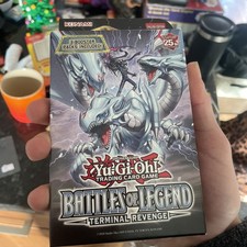 YuGiOh Battles Of Legends: Terminal Revenge 3 Pack Booster 1. Auflage Sealed