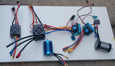 Queen Hobby ESC 80A & Hobby Fans Brushless Motor 4370KV FB2848 für 1:10 RC