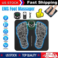 EMS Foot Massager Neuropathy Feet for Circulation and Pain Relief Portable USA