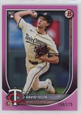 2025 Bowman Pink 154/175 David Festa #54 0jm6