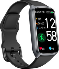 Health Fitness Tracker with 24/7 Heart Rate, Blood Oxygen, Blood Pressure, Sleep
