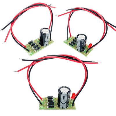 3 Pack AC-DC Converter Modules, 6V/12V/24V to 12V/6V Full Bridge Rectifier