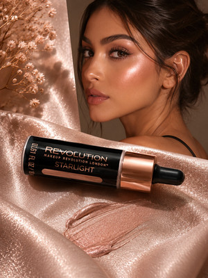 Makeup Revolution Liquid Highlighter Illuminating Moisturizing Glow