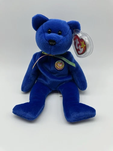 Vintage Ty Beanie Babies “Clubby” the Teddy Bear Mint With Mint Tag MWT