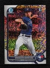 2022 Bowman Draft Chrome Sparkle Refractor Brandon Barriera #BDC-21 0of7