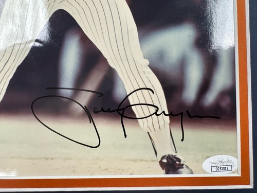 Tony Gwynn Signed 8x10 Photo Jsa Auto Custom Framed Padres - Picture 2 of 4
