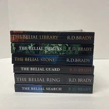 Lot of 6 in the Belial series by R. D. Brady - Stone, Origins, Guard, Ring