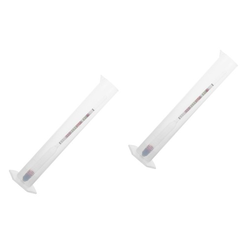2 Sets Alcohol Meter Hydrometer Scale Brewing Equipment Cylinder - Picture 8 of 12