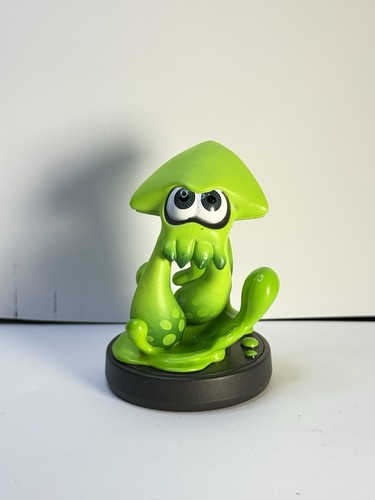 Green Inkling Squid - Splatoon Series - Nintendo Amiibo Switch 2 - Fast Shipper