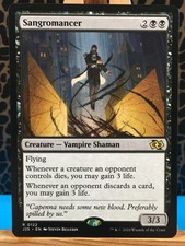 MTG - Sangromancer. Foundations - Jumpstart 2025. Rare Black Creature - Vampire.