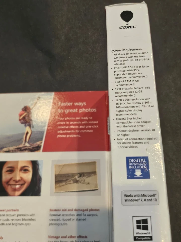 Corel PaintShop Pro X9 Quick Fixes, Photo Editing & Graphic Design PC Software - Image 2 of 4