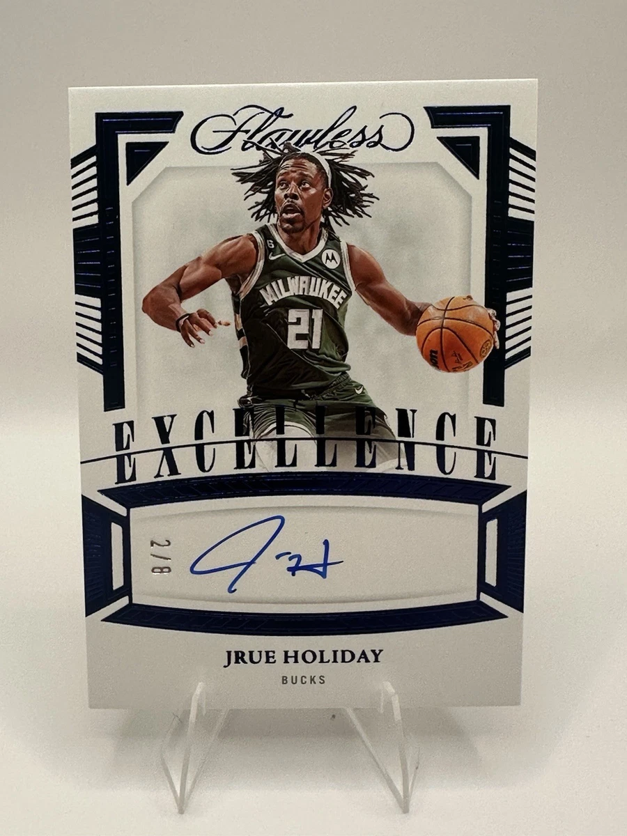 Jrue Holiday Basketball Autographed Sports Trading Cards 