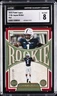 2022 PANINI LEGACY RED #186 JAQUAN BRISKER ROOKIE RC /299 CGC 8