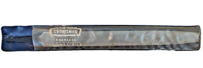 Vintage Sears Craftsman 10'' Mill File Kromedge Single Cut - Bastard Cut 9-31295