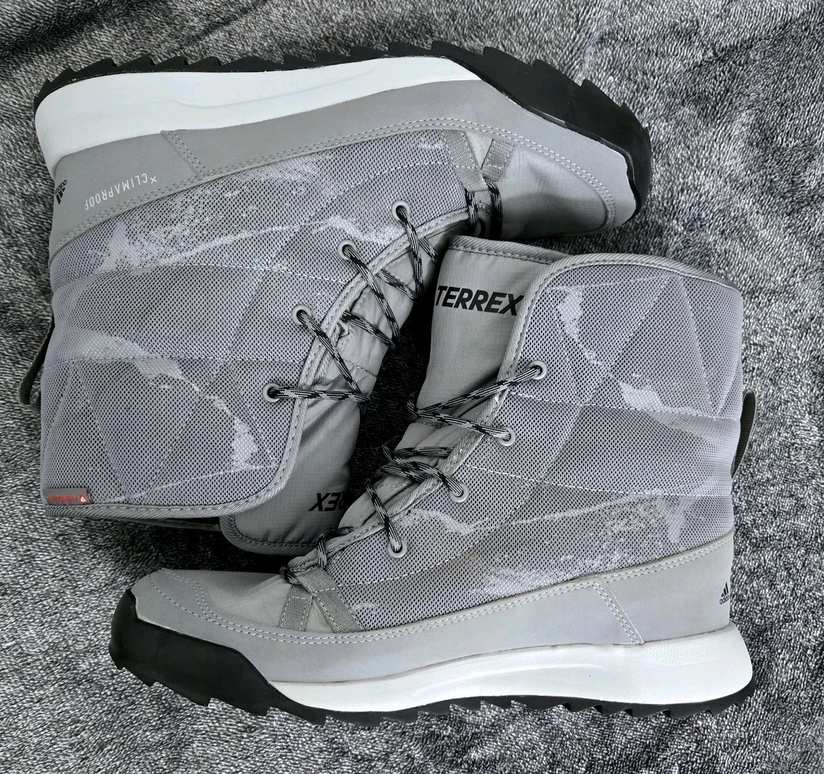 Rare Adidas Women’s  Gray Cholea Snow Boots adidas Winter Solid Boots for Women for sale | eBay main image 3