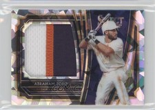 2020 Panini Select Rookie Jumbo Swatches Cracked Ice Prizm /25 Abraham Toro 1cx3