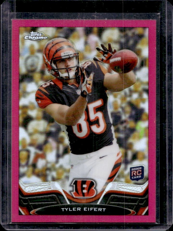 Tyler Eifert Topps Chrome #30 Pink Refractor