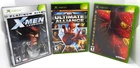 OG Xbox Game Bundle X-men, Marvel Alliance & Spider-Man 2 All CIB COmplete