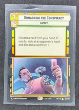 Unmasking the Conspiracy Foil Star Wars Unlimited TWI-EN 223/257