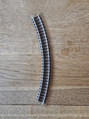 Fleischmann Spur N 9120 Gebogen  R 192 mit Bettung 