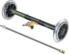 COYARDOR 4400 PSI Pressure Washer Undercarriage Cleaner 16" Water Broom Wand
