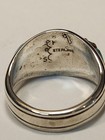 Pete Sierra Navajo Ring Turquoise Sterling Silver Sz 11.5 Cobblestone — photo 4