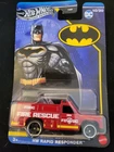 2025 Hot Wheels Batman Series 10/20 HW RAPID RESPONDER Red Near Mint