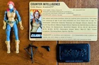 GI JOE Cobra NM/M Scarlett 2007 V8 Complete & File Card 25th Battle Pack Scarlet