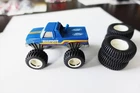 Vintage Hot Wheels Big Foot Monster Truck with extra set of XL tires, loose 1991