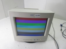Vintage IBM 2235-00N CRT Monitor - No Stand - Buttons Not Functioning