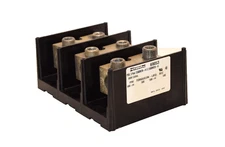 (NEW) FERRAZ SHAWMUT 69053 3Pole 600V CU9AL Distribution Block