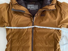 Nwot! Rei Women Size M Down Waterproof Breathable Stormhenge Jacket Walnut Brown