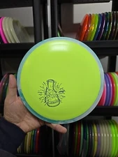 Axiom Lab 2nd Fission Time-lapse 165g X-out Second Disc Golf Simon Mvp Discs