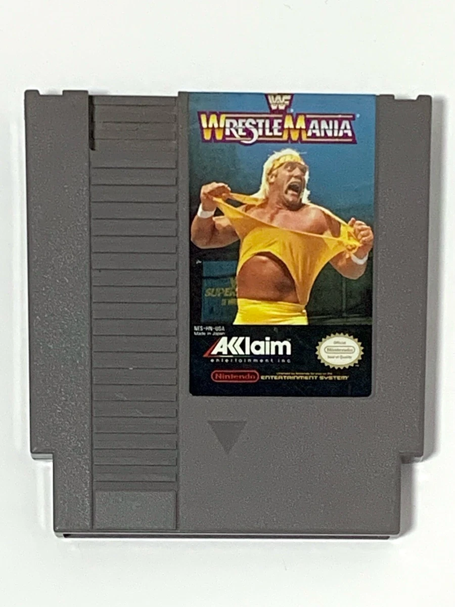 WWF WrestleMania NES Nintendo Cart Only Tested