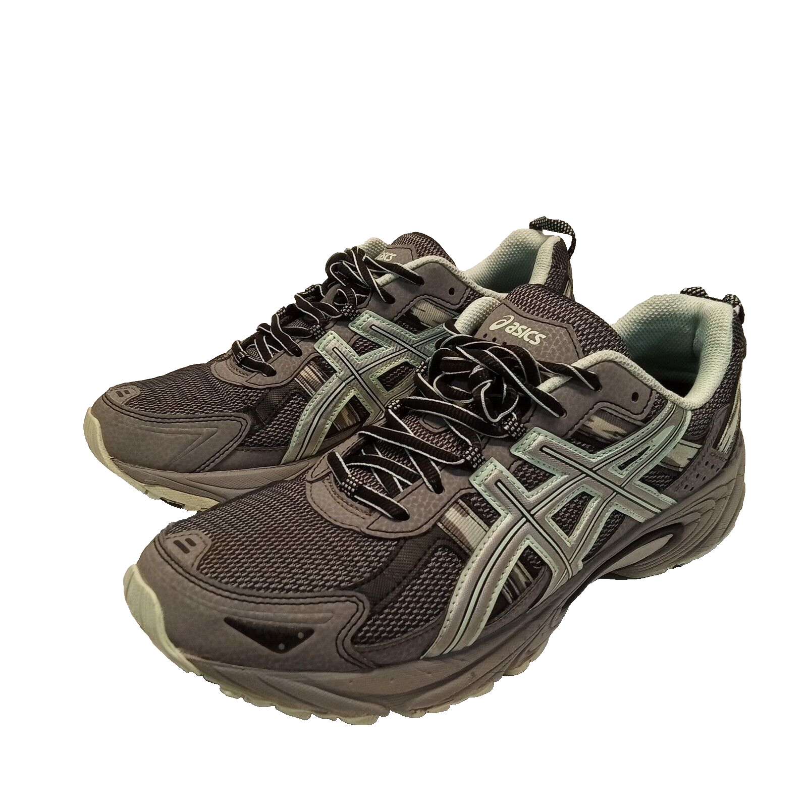 Asics Running Shoes Women's 11 Gel Venture 5 Gray Green T5N8Q Athletic-image
