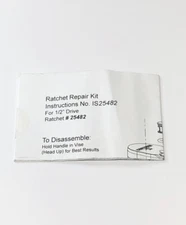 NEW Craftsman Ratchet Repair Kit #25482 for 1/2" Drive Ratchet 25482